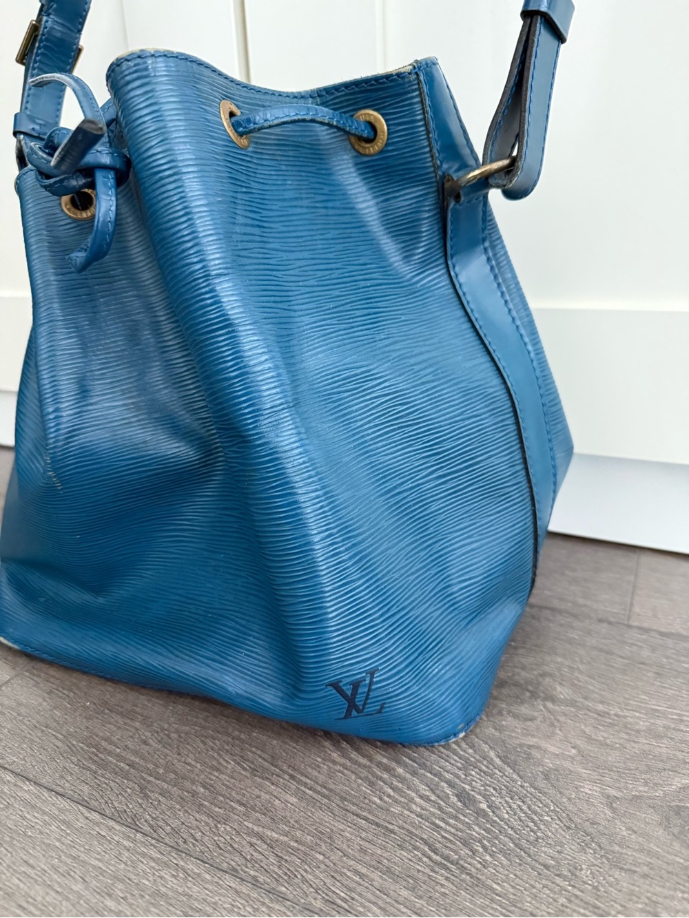 Louis Vuitton Epi Petit Noe shoulder bucket bag authentic handbag vintage - Picture 2 of 14